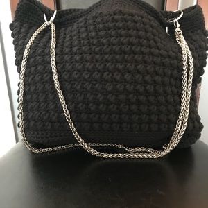 Handmade crochet booble bag